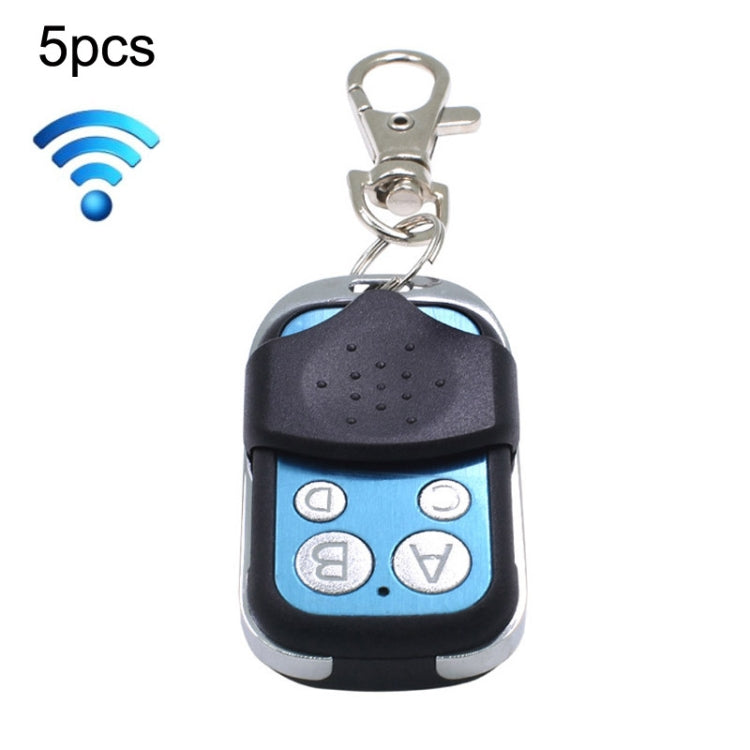 5pcs Wireless 433MHZ RF Remote Control 1527 Chip Metal 4 Button Learning Code Remote Control - Universal by PMC TechLife | Online Shopping South Africa | PMC TechLife | Buy Now Pay Later Mobicred