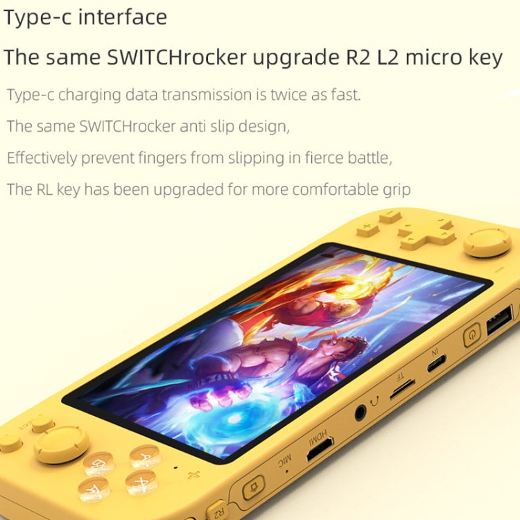 RG3000 Handheld Game Console Support Double Handle Mini Game Console(Purple) - Pocket Console by PMC TechLife | Online Shopping South Africa | PMC TechLife