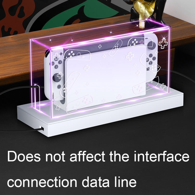 035 for Nintendo Switch/Oled Game Console Display Dustproof Cover, Spec: Handle - Cases by PMC TechLife | Online Shopping South Africa | PMC TechLife