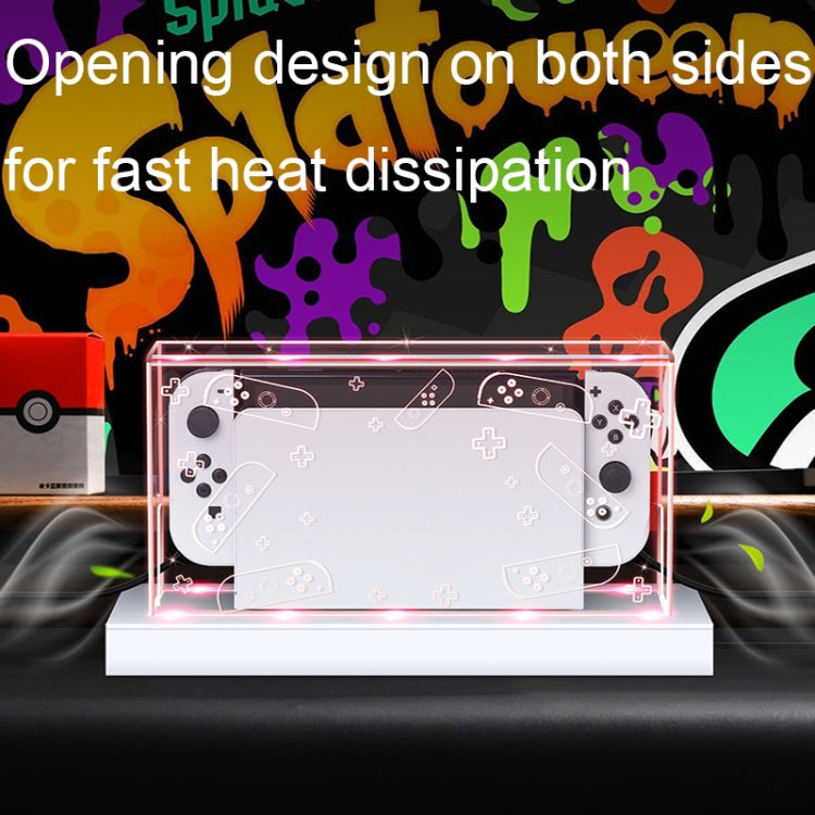 035 for Nintendo Switch/Oled Game Console Display Dustproof Cover, Spec: Handle - Cases by PMC TechLife | Online Shopping South Africa | PMC TechLife