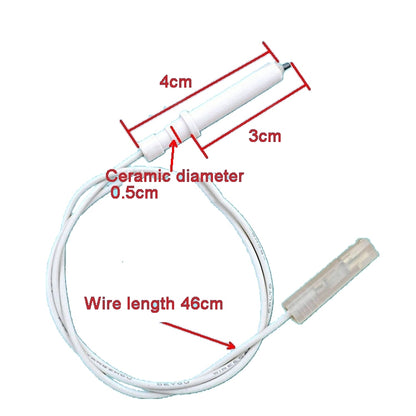 460mm line Range Stove Spare Parts Ceramic Igniter - Replacement Accessories by PMC Jewellery | Online Shopping South Africa | PMC Jewellery