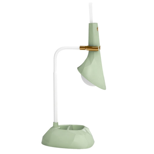 Base Removable Diamond Desk Lamp USB Charging 3-speed Color Temperature Night Light(301-2 Green) - Desk Lamps by PMC Jewellery | Online Shopping South Africa | PMC Jewellery | Buy Now Pay Later Mobicred