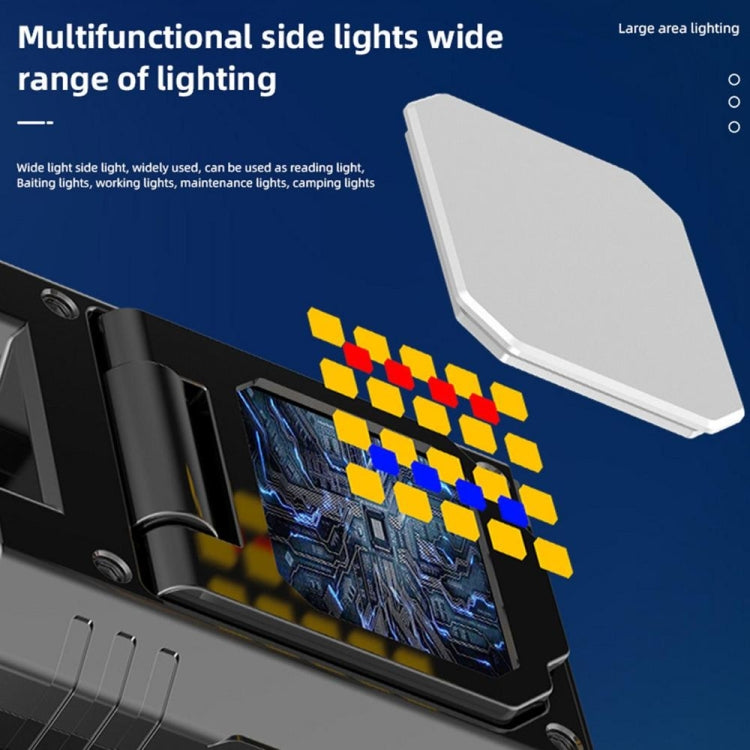 HW-888  XPE+2835 LED Multi-light Source Induction Headlamp Clip on Hat Light(Black) - Headlamp by PMc TechLife | Online Shopping South Africa | PMc TechLife | Buy Now Pay Later Mobicred