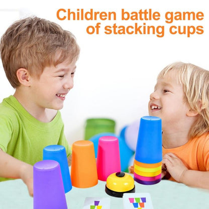 Mixed Colors Quick Stack Cups Speed Training Sports Stacking Cups With Card,Spec: Double  Person - Early Education Toys by PMC Jewellery | Online Shopping South Africa | PMC Jewellery