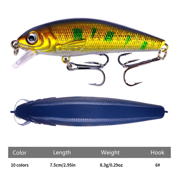 HENGJIA MI158 Floating Mino Bionic Lures, Color: 2 - Fishing Lures by HENGJIA | Online Shopping South Africa | PMC TechLife | Buy Now Pay Later Mobicred