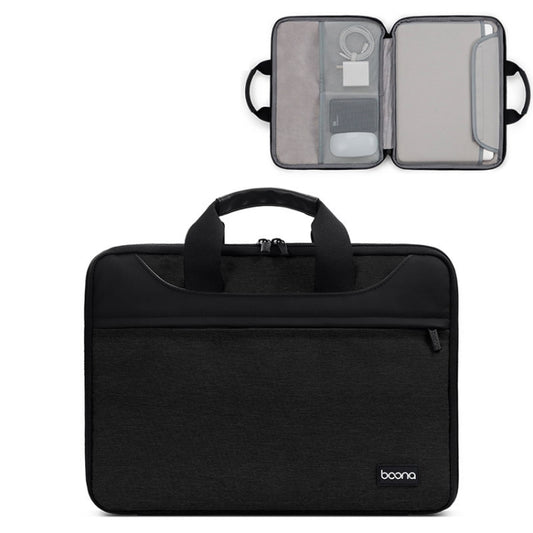 Baona BN-I003 Oxford Cloth Full Open Portable Waterproof Laptop Bag, Size: 14/15/15.6 inches(Black) - 15 inch by Baona | Online Shopping South Africa | PMC Jewellery | Buy Now Pay Later Mobicred