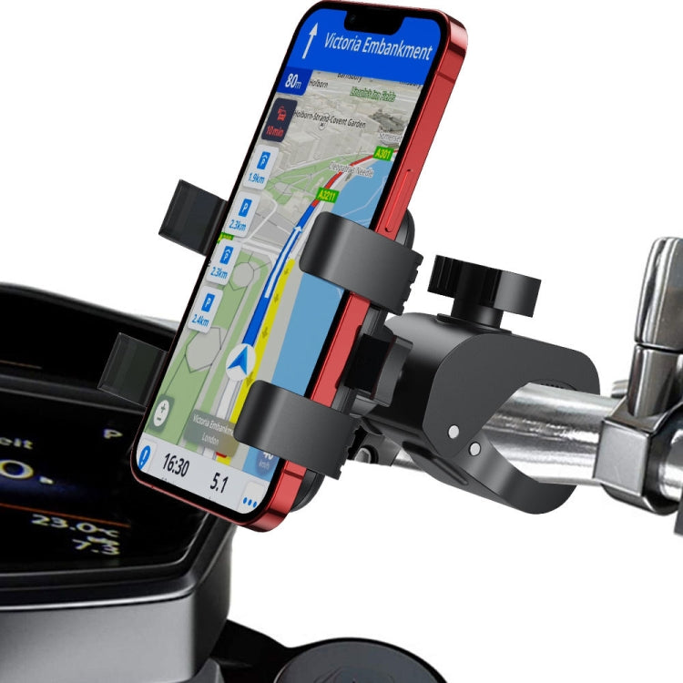 Outdoor Cycling Simple Installation Mobile Phone Holder(Black) - Holder by PMC TechLife | Online Shopping South Africa | PMC TechLife | Buy Now Pay Later Mobicred