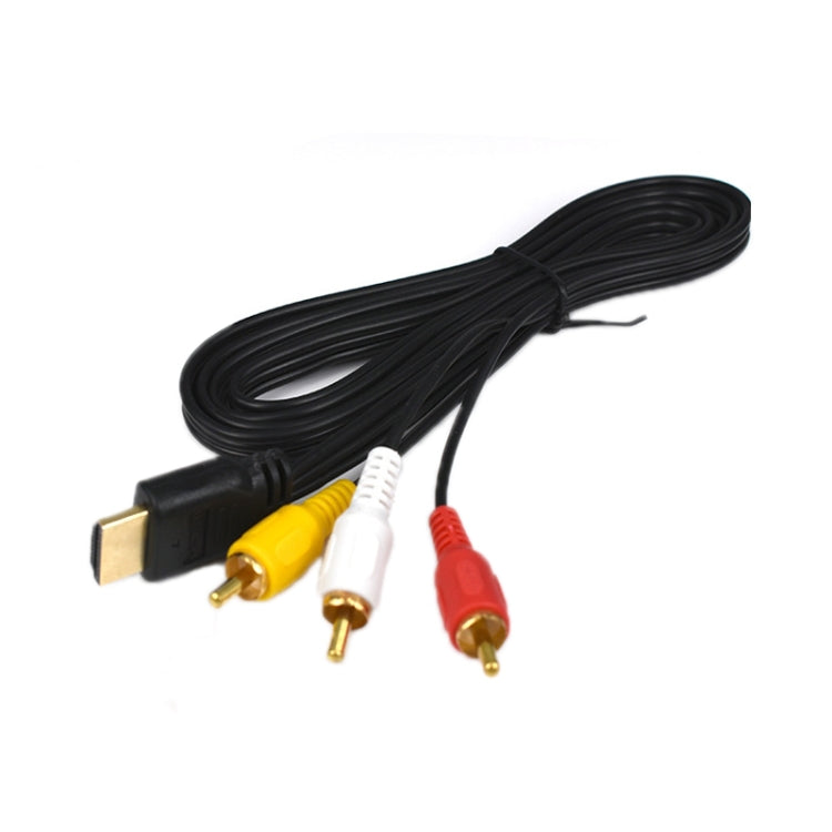 HDMI To AV/3RCA TV Audio Video Cable(1.5m) - Converter by PMC Jewellery | Online Shopping South Africa | PMC Jewellery