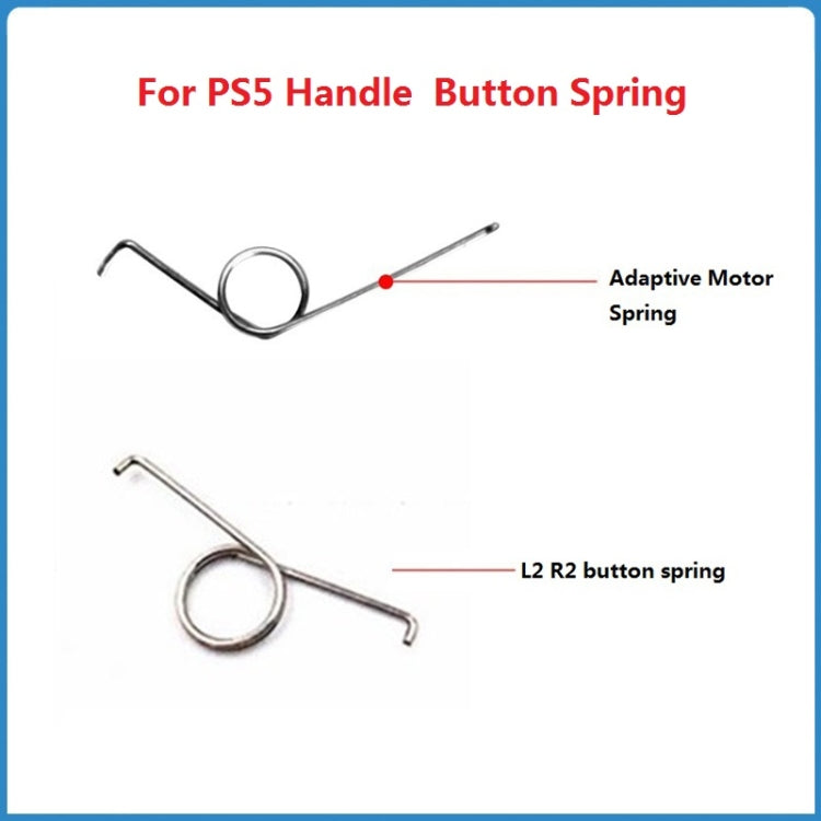 For PS5 Controller 50pcs Replacement Buttons Metal Springs ,Spec: L2 R2 Springs - PS5 Spare Parts by PMC TechLife | Online Shopping South Africa | PMC TechLife | Buy Now Pay Later Mobicred