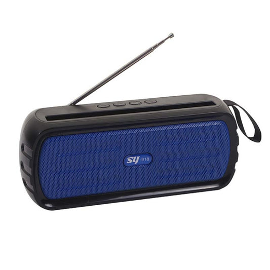 BAIJIALI SY-918 Solar Emergency Radio Read U Disk Large Volume Speaker LED Light Portable Player(Blue) - Radio Player by BAIJIALI | Online Shopping South Africa | PMC Jewellery | Buy Now Pay Later Mobicred