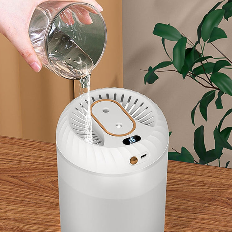 3000ml Double Nozzle Humidifier with Timing Digital Display and Colorful Ambient Light(White) - Air Purifiers & Accessories by PMC TechLife | Online Shopping South Africa | PMC TechLife | Buy Now Pay Later Mobicred