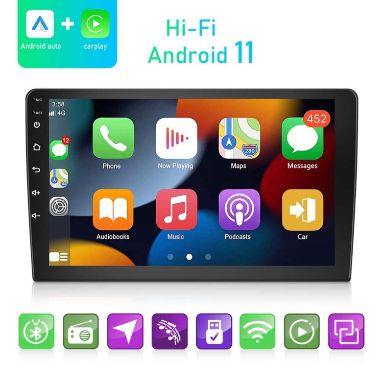 A3012 9 Inch Android Navigation CarPlay 1+32G Dual-Spindle Universal Central Control Screen Car Navigator Reversing Video Player(Standard) - Car MP3 & MP4 & MP5 by PMC TechLife | Online Shopping South Africa | PMC TechLife | Buy Now Pay Later Mobicred