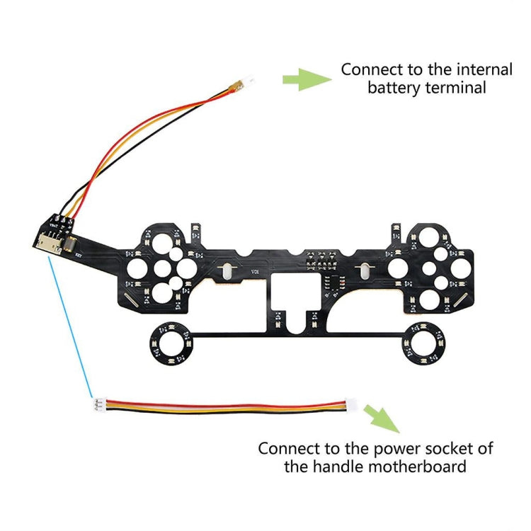 For PS5 Controller LED Light Button Kit DIY Light Panel Board Luminated D-Pad Set A - PS5 Spare Parts by PMC Jewellery | Online Shopping South Africa | PMC Jewellery