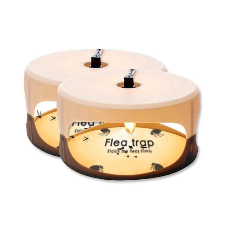 2pcs SK111 Pet Household Flea Lamp Flea Sticky Trapper Flea Capture Device(UK Plug) - Traps by PMC TechLife | Online Shopping South Africa | PMC TechLife | Buy Now Pay Later Mobicred