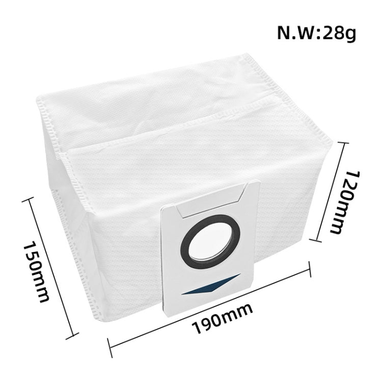 2pcs Dust Bag For Ecovacs X1 Onmi / X1 Turbo Vacuum Cleaner Accessories - Other Accessories by PMC TechLife | Online Shopping South Africa | PMC TechLife