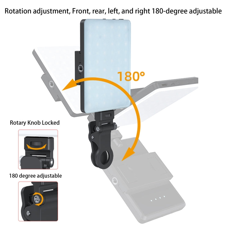 V11 Cool & Warm  With Screen  5W Mobile Phone Fill Light Live Broadcast Pocket Light - Selfie Light by PMC TechLife | Online Shopping South Africa | PMC TechLife | Buy Now Pay Later Mobicred