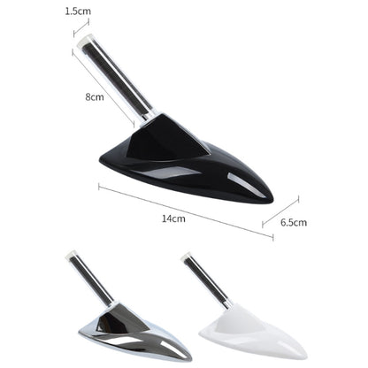 Car Solar Shark Fin With Antenna LED Warning Light, Specification: Silver with Remote Control - Warning Lights by PMC Jewellery | Online Shopping South Africa | PMC Jewellery | Buy Now Pay Later Mobicred