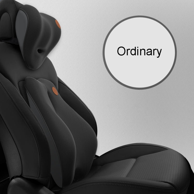 SR-21 Car Lumbar Cushion Headrest Seat Memory Foam Accessories, Style: Ordinary Headrest (Black) - Seat Accessories by PMC TechLife | Online Shopping South Africa | PMC TechLife | Buy Now Pay Later Mobicred