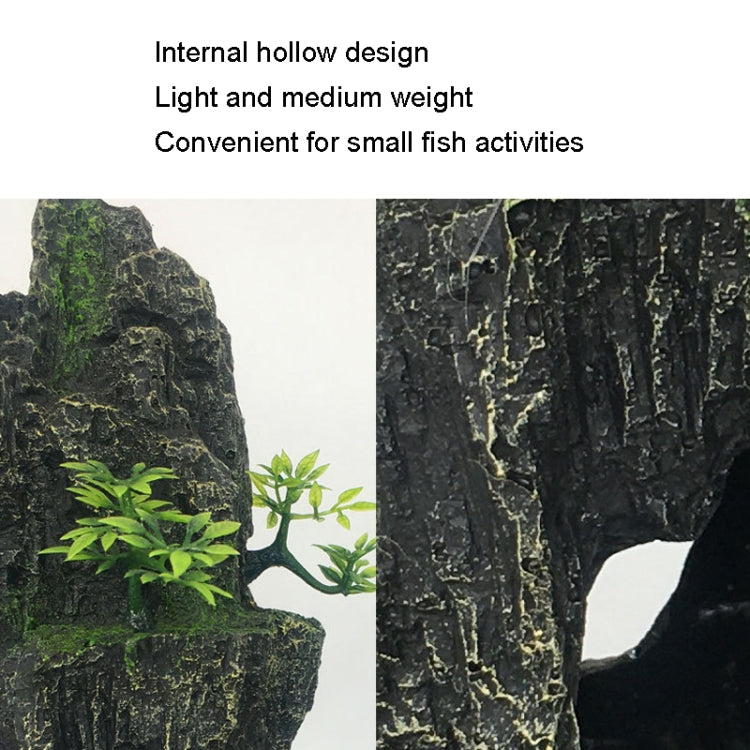 Stone Fish Tank Landscape Simulation Resin Aquarium Decorative Ornament, Style: Xiaoyao Mountain - Fish Tank Decoration by PMC Jewellery | Online Shopping South Africa | PMC Jewellery