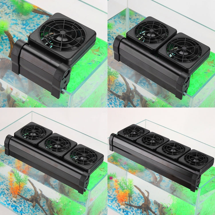 Fish Tank Cooling Fan Cooling Silent Aquarium Fan, Specification: 4 Head US Plug - Fish Tanks & Accessories by PMC TechLife | Online Shopping South Africa | PMC TechLife | Buy Now Pay Later Mobicred