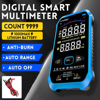 FNIRSI S1 Digital High Precision Fully Automatic Digital Multimeter(Blue) - Digital Multimeter by FNIRSI | Online Shopping South Africa | PMC Jewellery | Buy Now Pay Later Mobicred