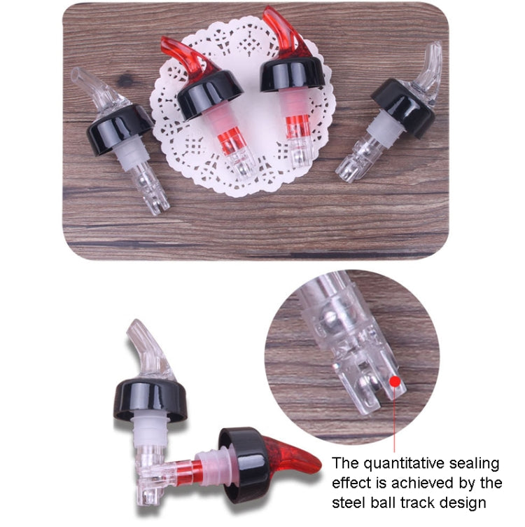 Quantitative Wine Pourer Red Wine Cork Wine Stopper 15ml Transparent - Bottle Stopper by PMC TechLife | Online Shopping South Africa | PMC TechLife | Buy Now Pay Later Mobicred