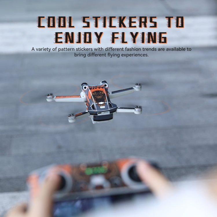 For DJI Mini 3 Pro Remote Control Body Sticker ,Spec: RC-N1 Without Screen(Guitar Singer) - Stickers by RCSTQ | Online Shopping South Africa | PMC Jewellery | Buy Now Pay Later Mobicred