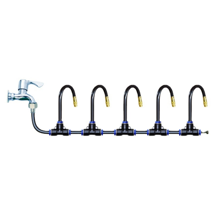 10m Kit Brass Misting Nozzles Bend Arbitrarily Atomized Sprayer Garden Irrigation - Watering & Irrigation by PMc TechLife | Online Shopping South Africa | PMc TechLife | Buy Now Pay Later Mobicred