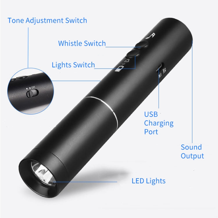 H11 Rechargeable Traffic Command Training Electronic Whistle with Lighting Function, CN Plug - Emergency Tools by PMC TechLife | Online Shopping South Africa | PMC TechLife | Buy Now Pay Later Mobicred