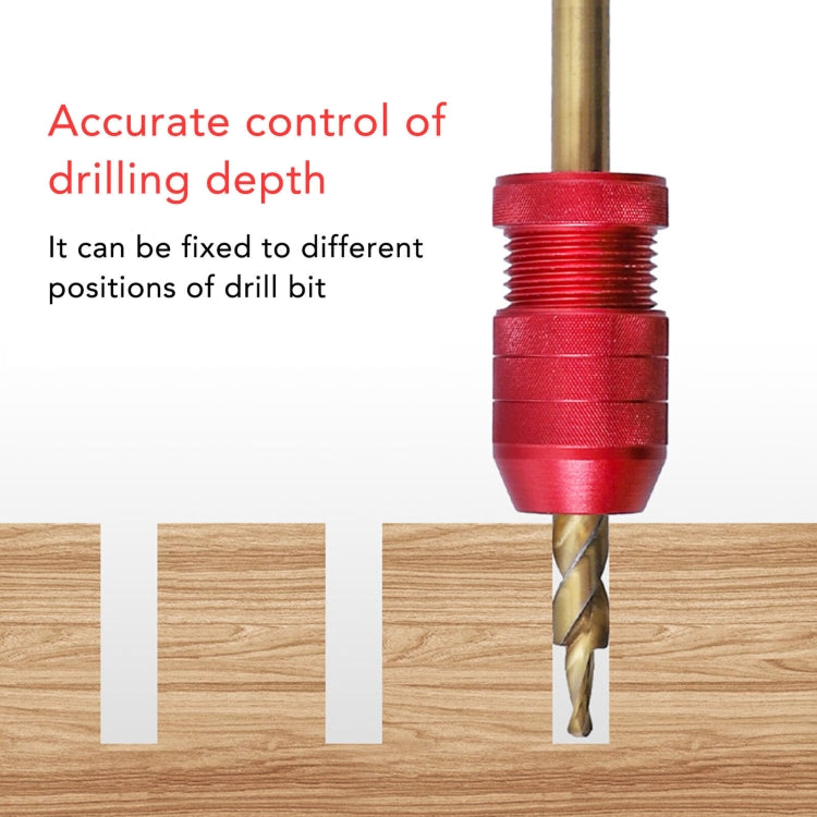 Adjustable Bit Stop Locator Drilling Aid Tool, Model: Type 6-11 - Others by PMC Jewellery | Online Shopping South Africa | PMC Jewellery | Buy Now Pay Later Mobicred