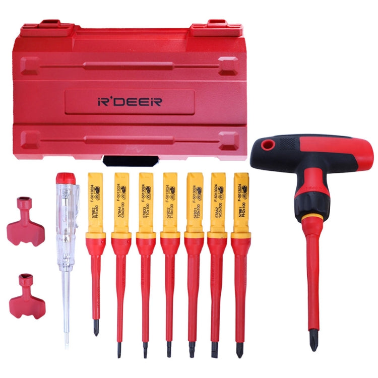 RDEER VDE-9912 12 In 1 Insulated Screwdriver Set Screwdriver Electrician Tools - free shipping - PMC TechLife - Order now!