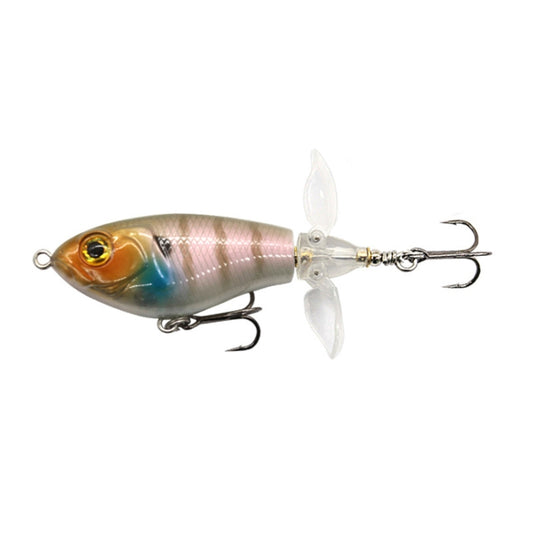 DF065 9g Double Paddle Tractor Surface Tether Roadrunner Fake Lure Long-distance Casting Lure(Horse Mouth Color) - Fishing Lures by PMC Jewellery | Online Shopping South Africa | PMC Jewellery | Buy Now Pay Later Mobicred