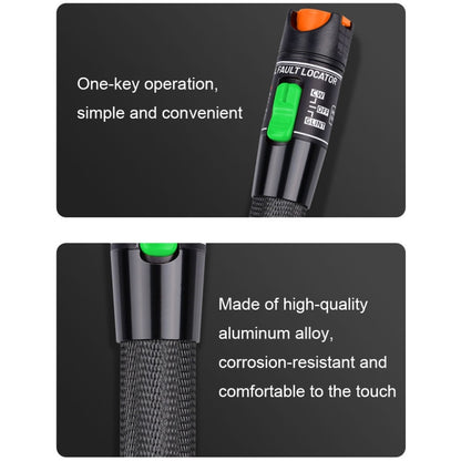 1-60 km Optical Fiber Red Light Pen 5/10/15/20/30/50/60MW Red Light Source Light Pen, Specification: 15mW Blue+Orange - Fiber Receiver by PMC Jewellery | Online Shopping South Africa | PMC Jewellery