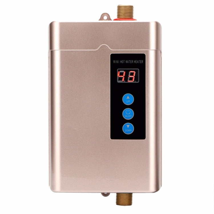 AU Plug 4000W Electric Water Heater With Remote Control Adjustable Temperate(Gold) - free shipping - PMC TechLife - Order now!