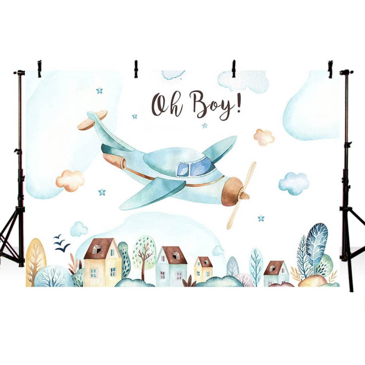 210x150cm Aircraft Theme Birthday Background Cloth Party Decoration Photography Background - Birthday Party by PMC Jewellery | Online Shopping South Africa | PMC Jewellery