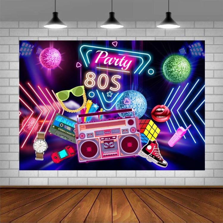 150x100cm Vintage Graffiti Party Decoration Photography Background Cloth - Birthday Party by PMC Jewellery | Online Shopping South Africa | PMC Jewellery