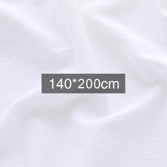 140 x 200cm Encrypted Texture Cotton Photography Background Cloth(White) - Solid Color by PMC Jewellery | Online Shopping South Africa | PMC Jewellery | Buy Now Pay Later Mobicred