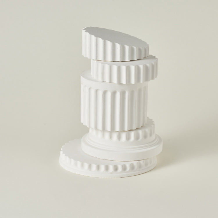 Roman Column Plaster Photography Props Still Life Ornament, Style: 5pcs/set - Stone Props by PMC TechLife | Online Shopping South Africa | PMC TechLife | Buy Now Pay Later Mobicred