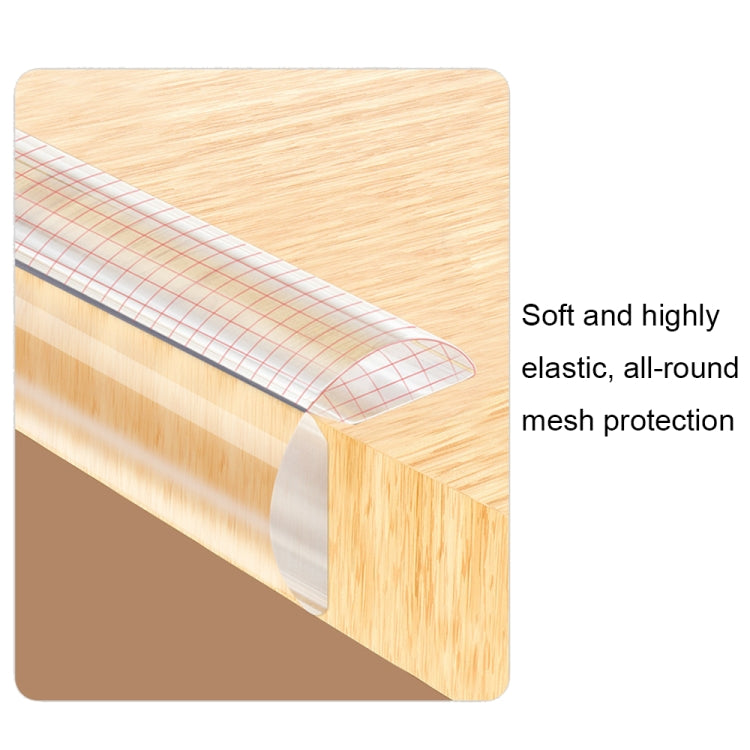 PVC Household Transparent Anti-collision Strip Furniture Soft Edge Protector, Specification: 1 cm x 1 m - Safety Equipment by PMC Jewellery | Online Shopping South Africa | PMC Jewellery