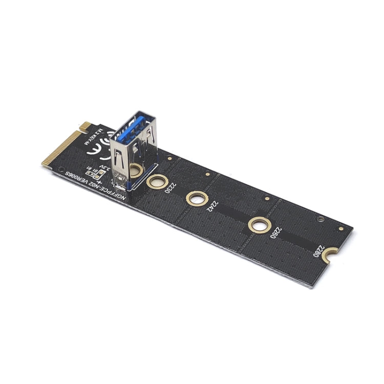 M.2 NVME To USB 3.0 PCI-E Expansion Card  Adapter for Graphics Card(Blackboard) - Add-on Cards by PMC Jewellery | Online Shopping South Africa | PMC Jewellery