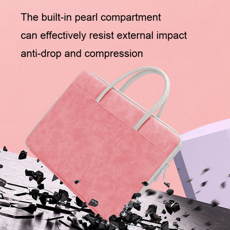BUBM 14 Inch Full Open Laptop Bag(Pink) - free shipping - PMC Jewellery - Order now!