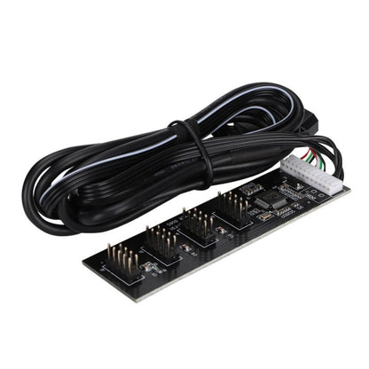 USB 2.0 9pin To 4 9pin Hub Internal Motherboard Header With 4pin Powered - USB 2.0 HUB by PMC Jewellery | Online Shopping South Africa | PMC Jewellery | Buy Now Pay Later Mobicred