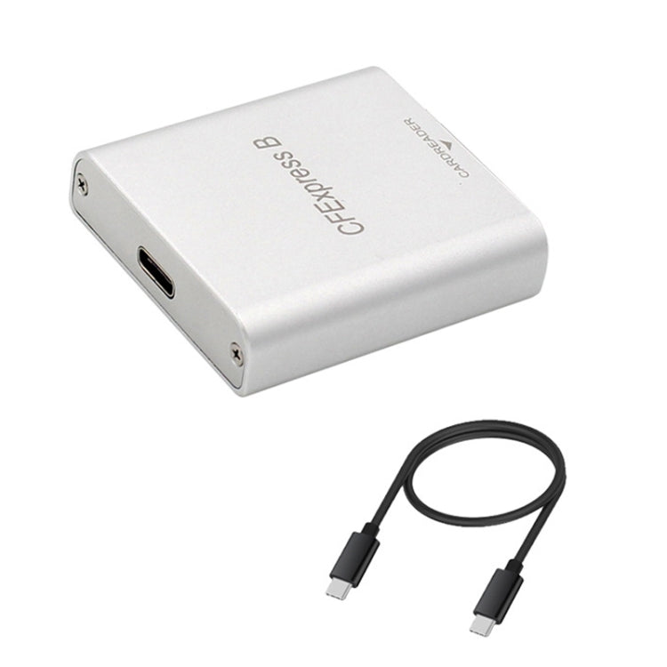 10G High Speed USB3.2 Z6/Z7 1DX3 Wiring CFEXPRESS Card Reader With C-C Line -  by PMC Jewellery | Online Shopping South Africa | PMC Jewellery | Buy Now Pay Later Mobicred