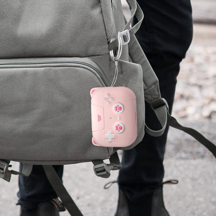 For AirPods 3 Earphone Silicone Protective Case Cat Claw Cover(Light Purple) - For AirPods 3 by PMC Jewellery | Online Shopping South Africa | PMC Jewellery | Buy Now Pay Later Mobicred