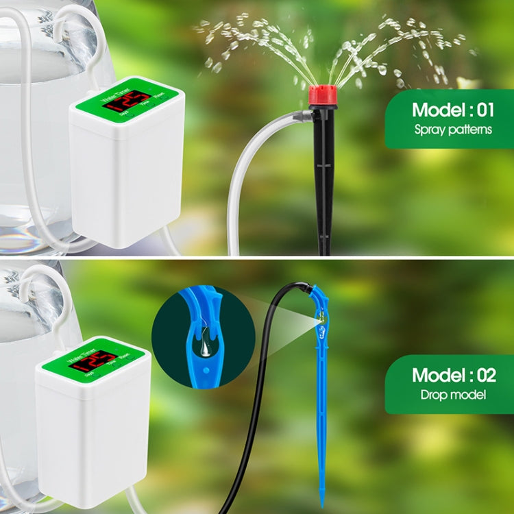 Household Intelligent Drip Irrigation Automatic Watering Timing Machine, Specification: Water 12 Potted Plants - Watering & Irrigation by PMC TechLife | Online Shopping South Africa | PMC TechLife