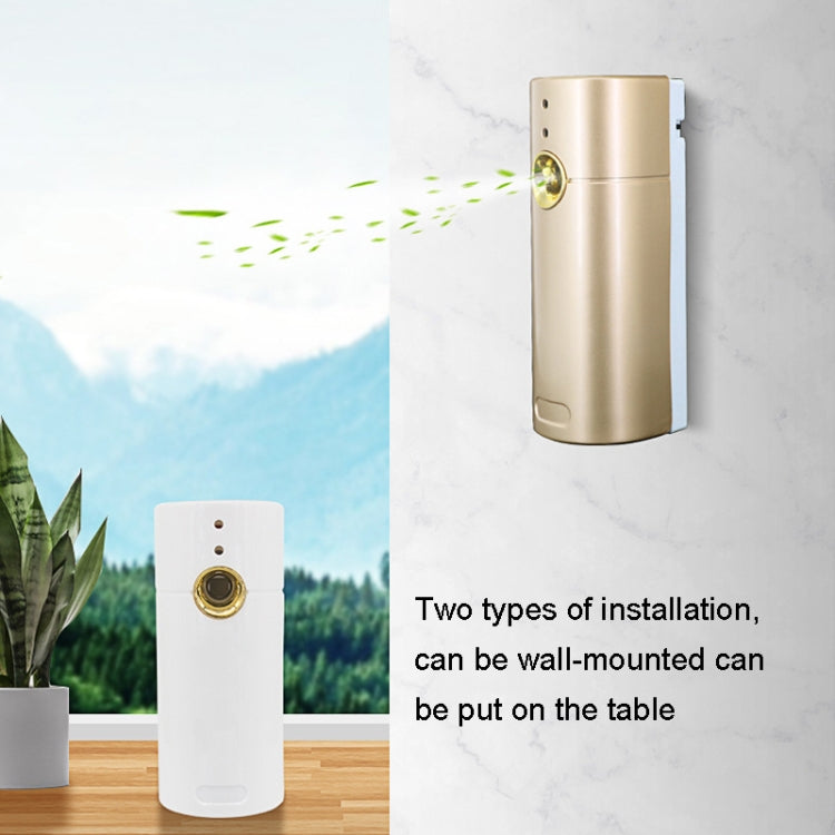 Light Sensitive Automatic Spraying Machine Toilet Fragrance Aromatherapy(Gold) - Air Purifiers & Accessories by PMC TechLife | Online Shopping South Africa | PMC TechLife