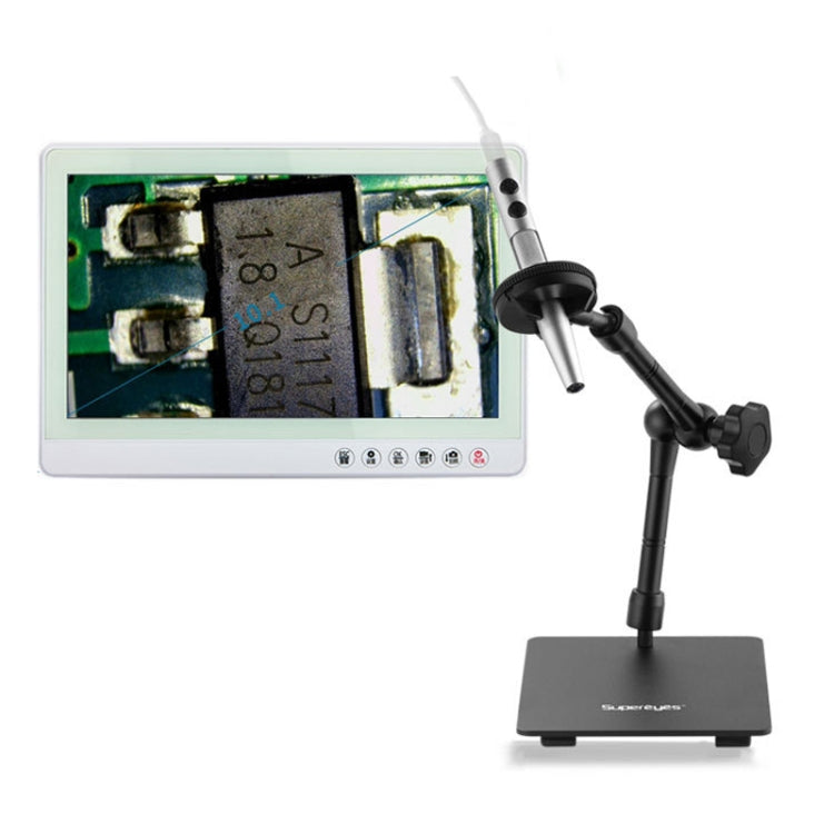 5 Million Digital Electron Microscope Magnifying Dermatoscope, Specification: B008+Z04 Universal Bracket+10 inch Screen - free shipping - PMC Jewellery - Order now!