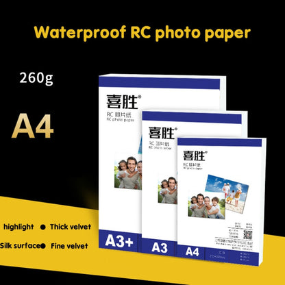 A3+ 20 Sheets 260g Waterproof RC Photo Paper for Brother/Epson/Lenovo/HP/Canon Inkjet Printers(Silk Surface) - Printer Accessories by PMC Jewellery | Online Shopping South Africa | PMC Jewellery | Buy Now Pay Later Mobicred