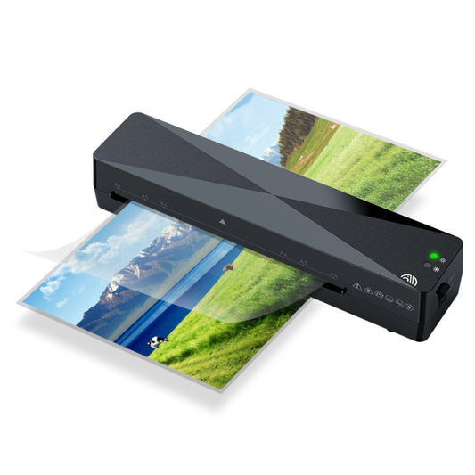 9 Inch A4 Hot Cold Laminator Machine Book Documents Laminator, Size: Only Machine(220V EU Plug) - Photo Film Covering Machine by PMC Jewellery | Online Shopping South Africa | PMC Jewellery | Buy Now Pay Later Mobicred