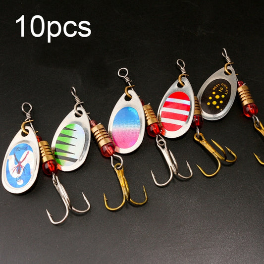 10pcs Roadrunner False Bait Sequins Lure Set, Color Random Delivery - Fishing Lures by PMC Jewellery | Online Shopping South Africa | PMC Jewellery | Buy Now Pay Later Mobicred